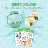 DIY Sensory Jar Gift Set (Zoo)