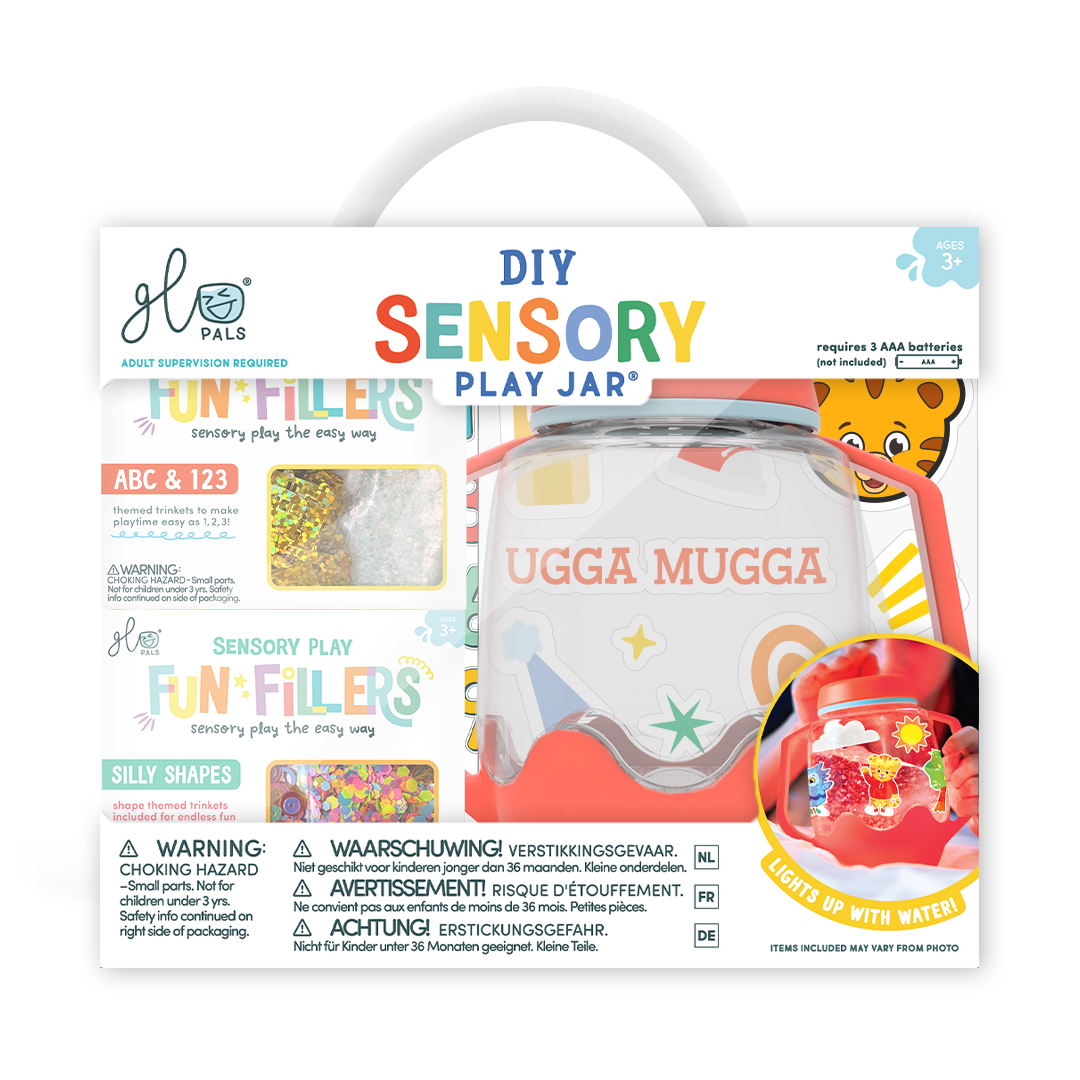 DIY Sensory Play Jar Set (Daniel Tiger)