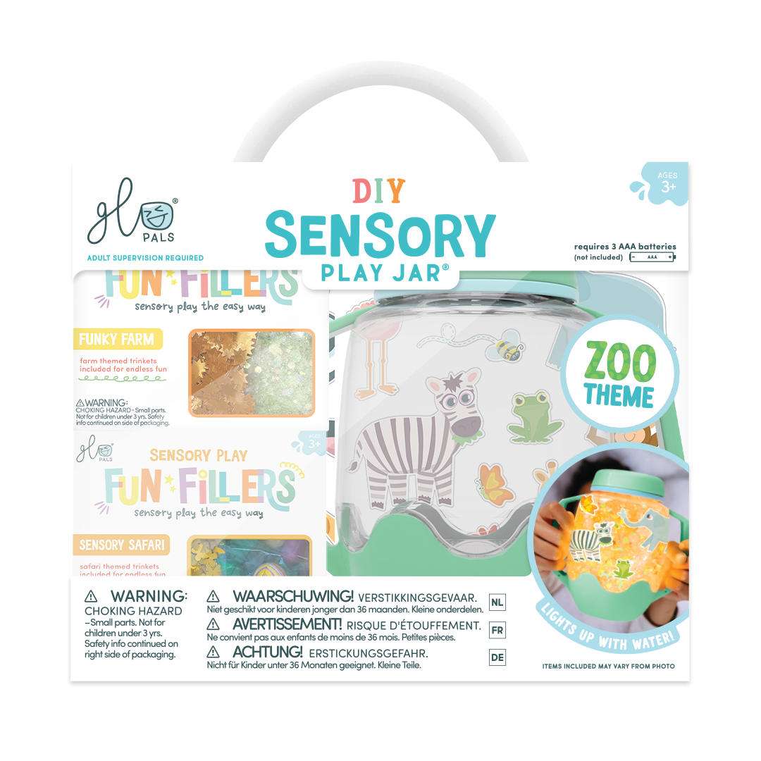 DIY Sensory Jar Gift Set (Zoo)