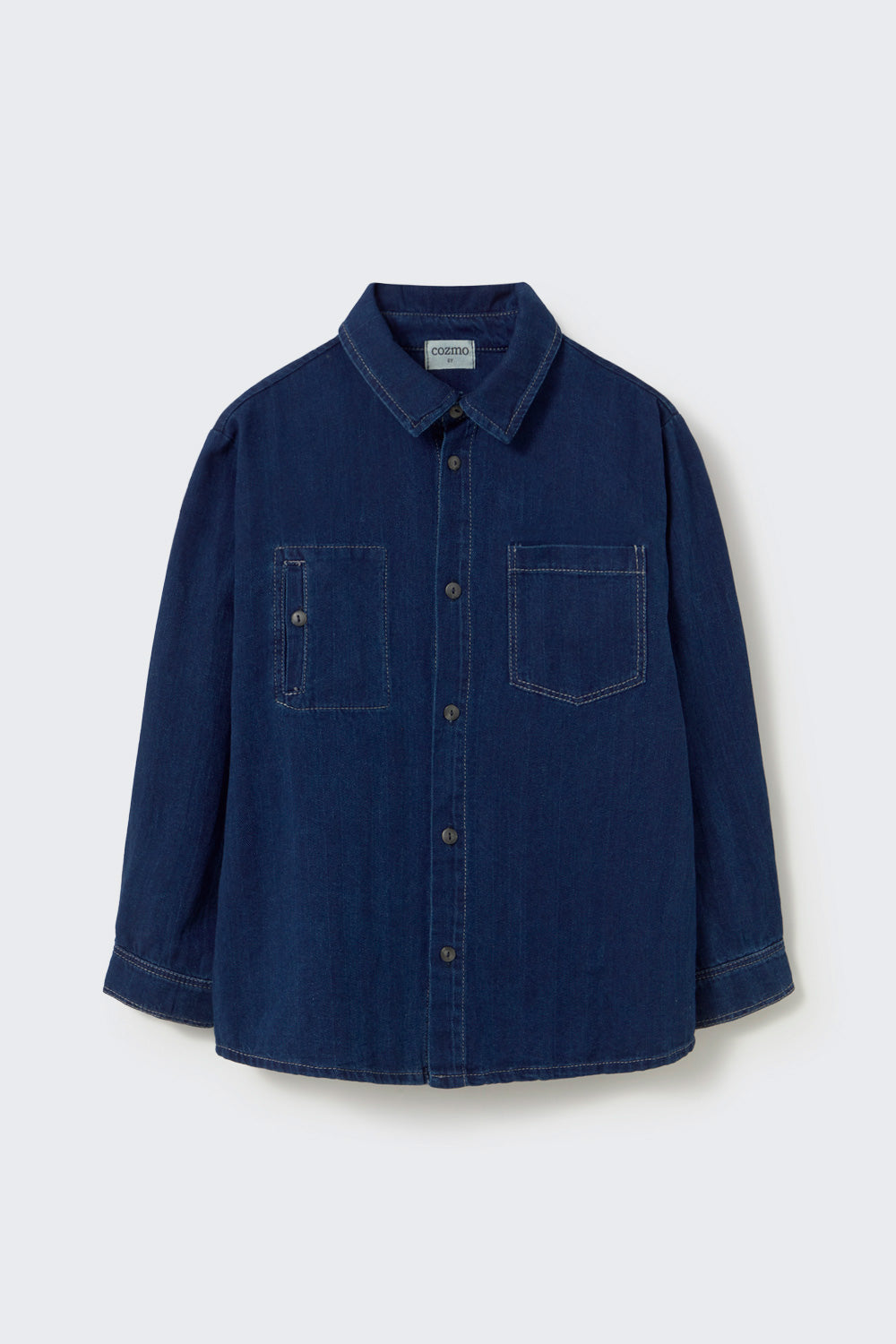 Denim Shirt (Navy)