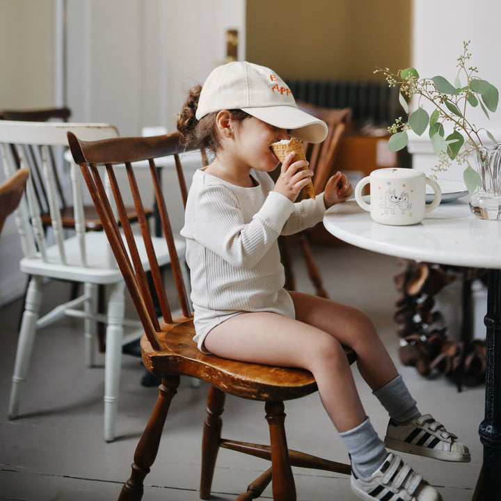 Bluey x Mushie Snack Cup (Blue Ivory)