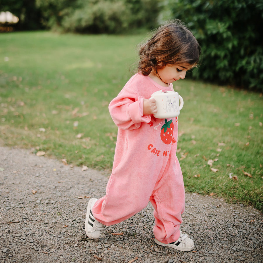 Bluey x Mushie Snack Cup (Blue Ivory)