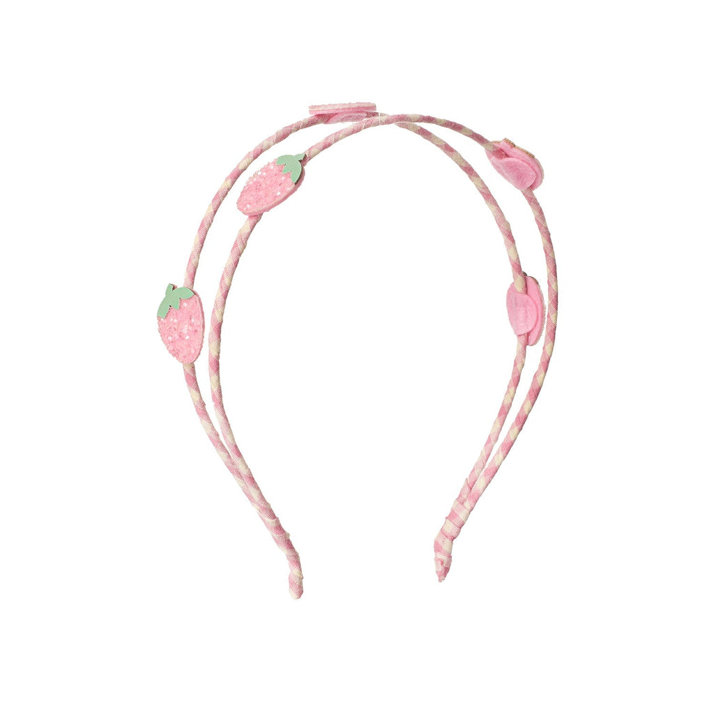 Strawberry Fields Double Headband