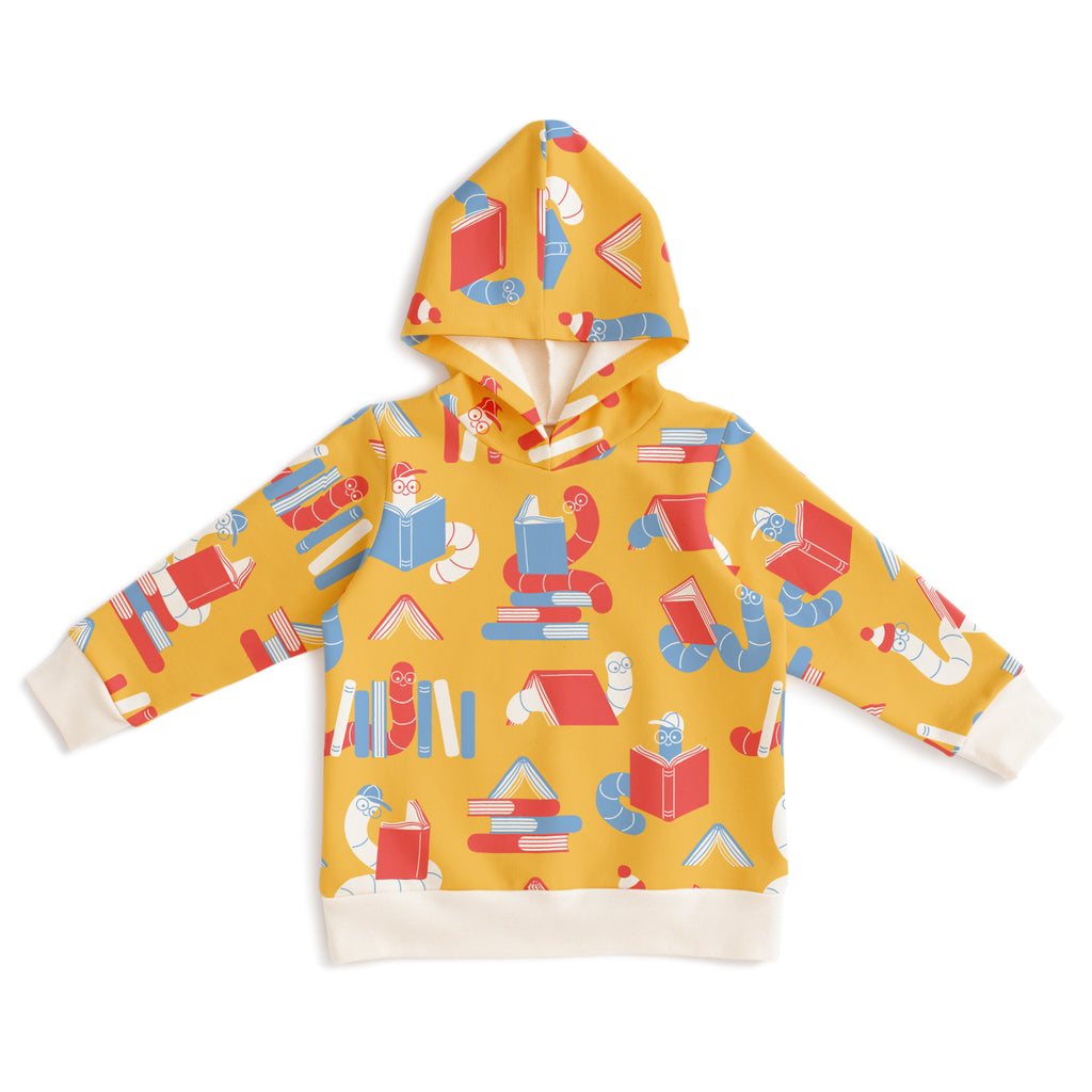 Hoodie (Bookworms Yellow)
