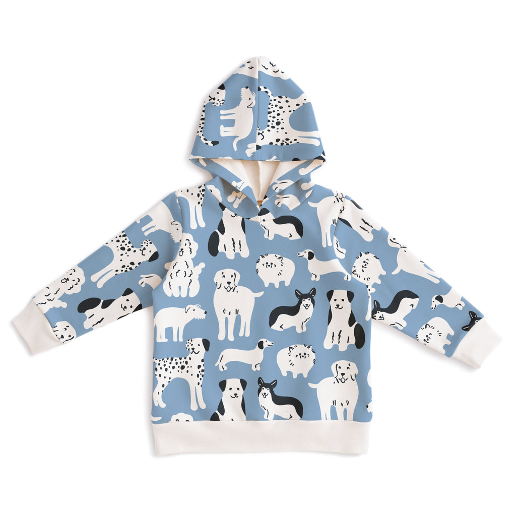 Hoodie (Dog Parade Blue)