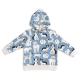 Hoodie (Dog Parade Blue)