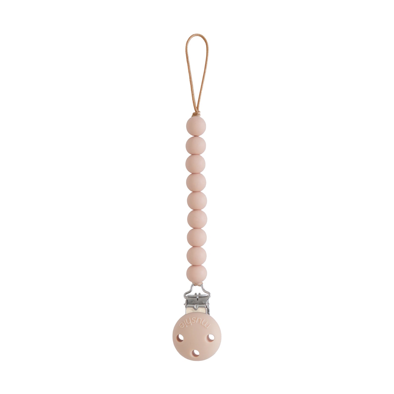 Silicone Pacifier Clip - Hera (Blush)