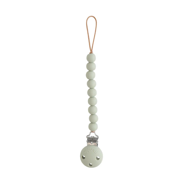 Silicone Pacifier Clip - Hera (Sage)