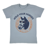Hold Your Horses Crew Neck Tee