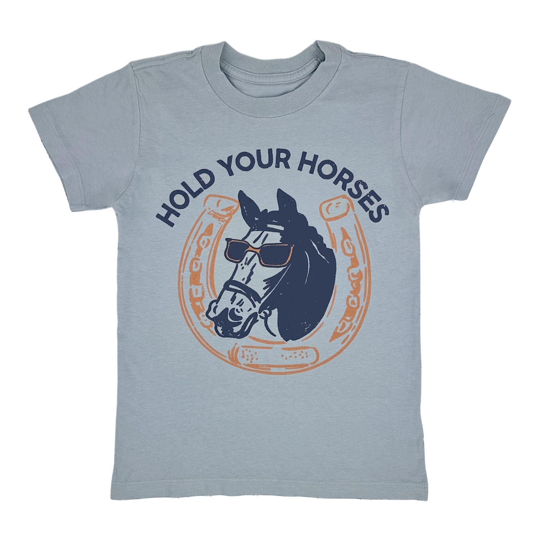 Hold Your Horses Crew Neck Tee