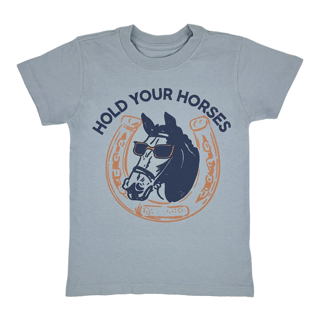 Hold Your Horses Crew Neck Tee