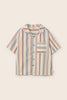 Striped Cotton Shirt (Ivory)