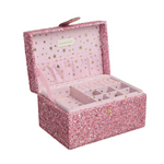 Large Jewellery Box (Confetti Glitter)