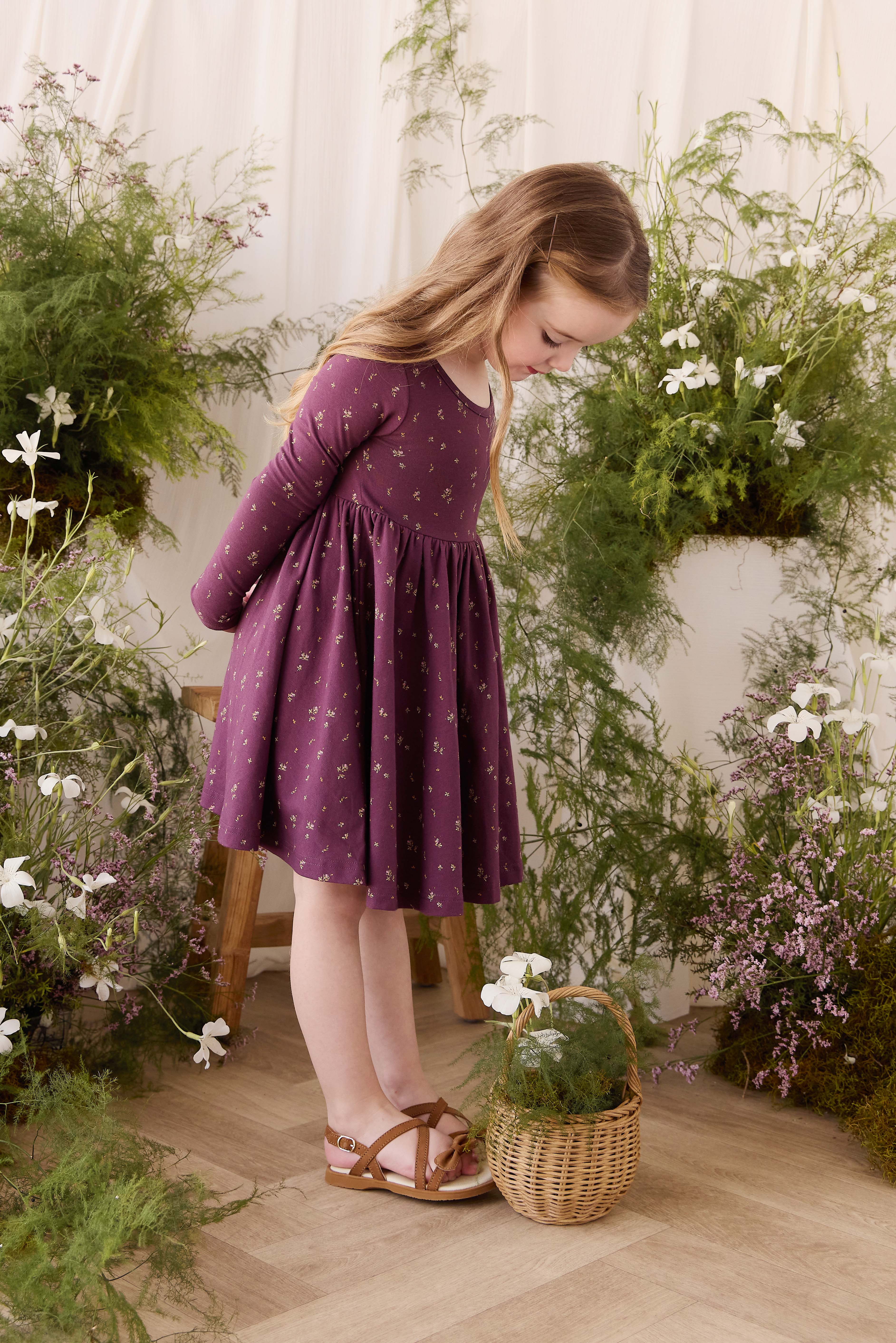 Tallulah Dress (Dina Fig)
