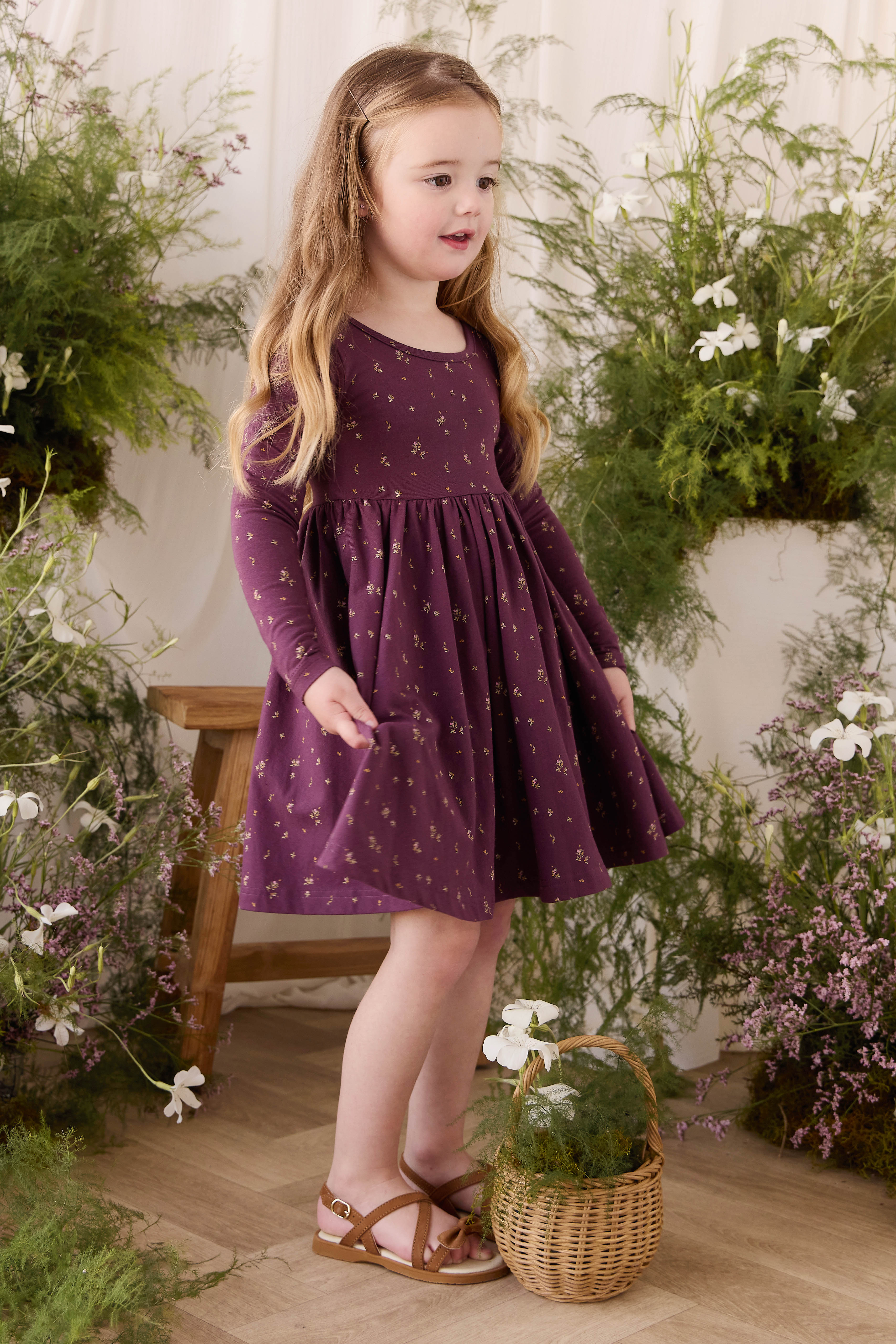 Tallulah Dress (Dina Fig)