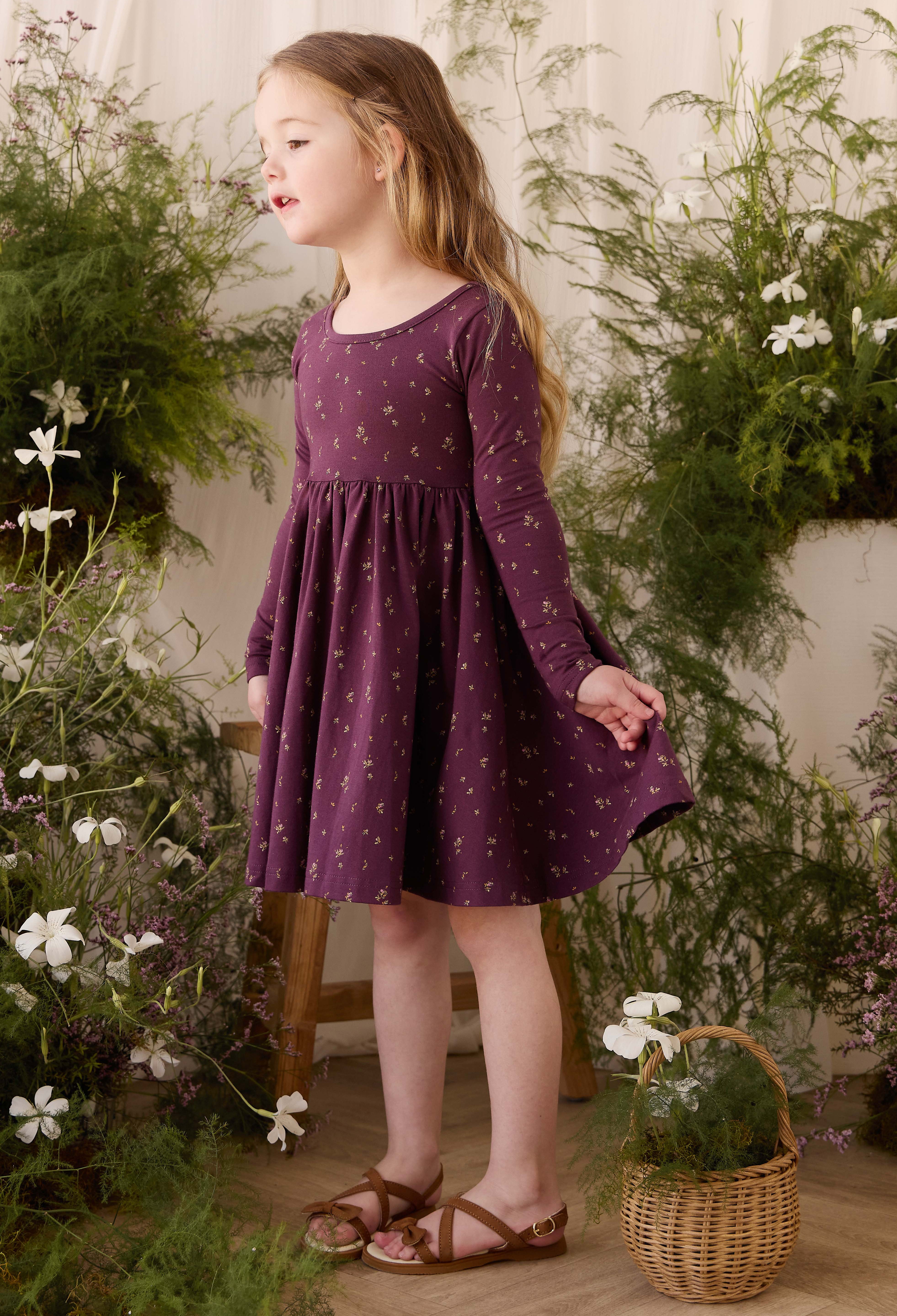 Tallulah Dress (Dina Fig)