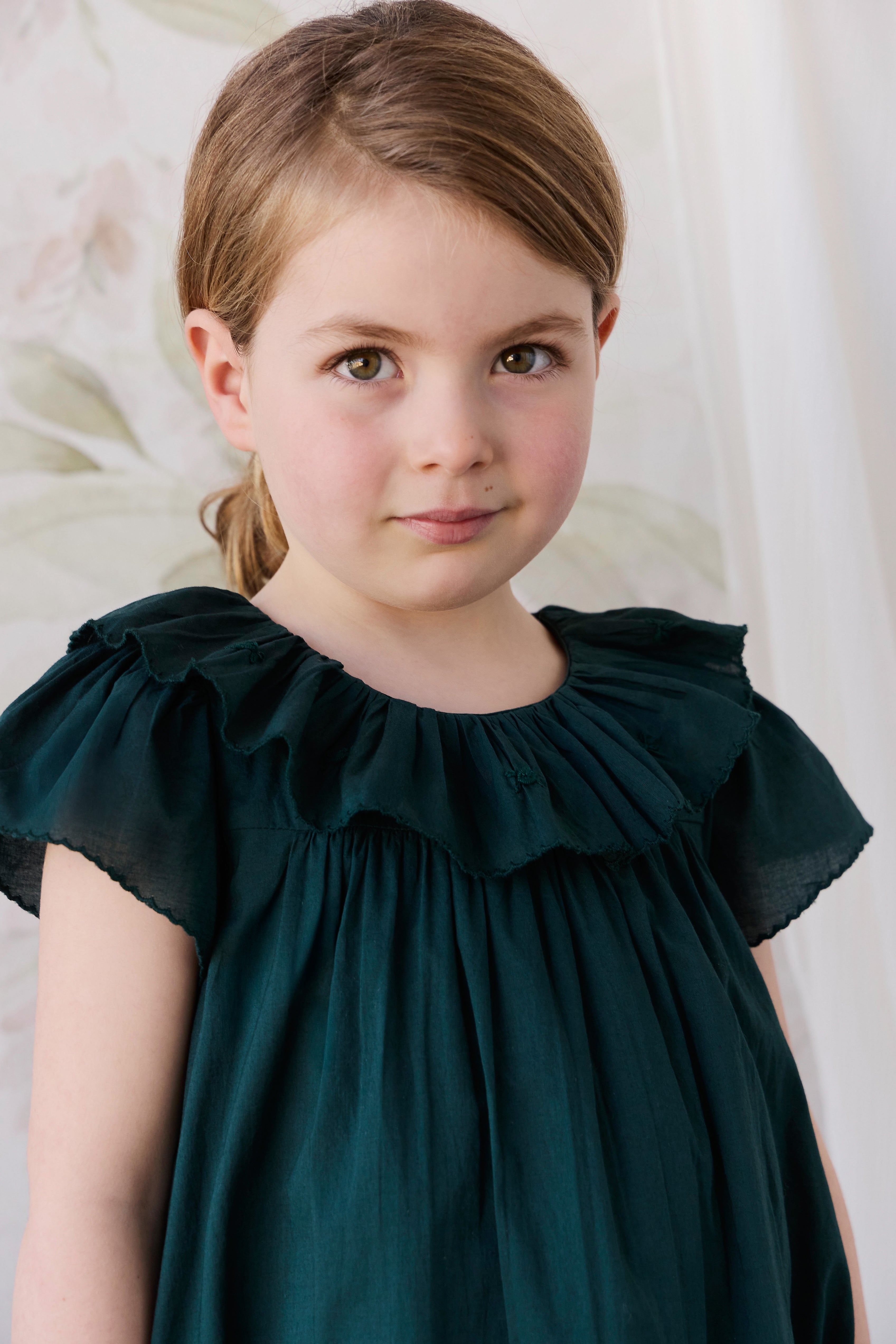 Calianna Dress (Deep Fern)