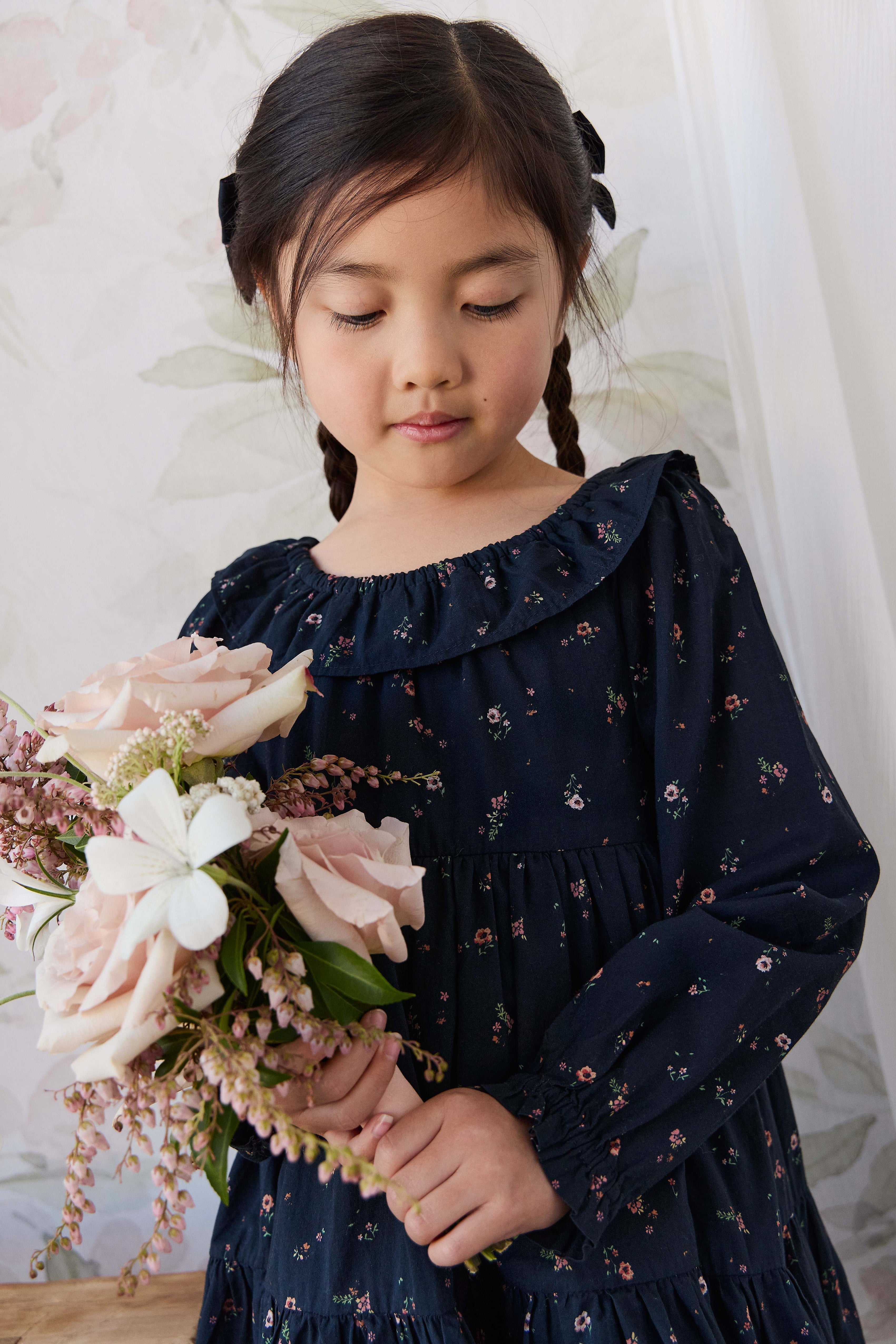 Tayah Dress (Eloise Navy)