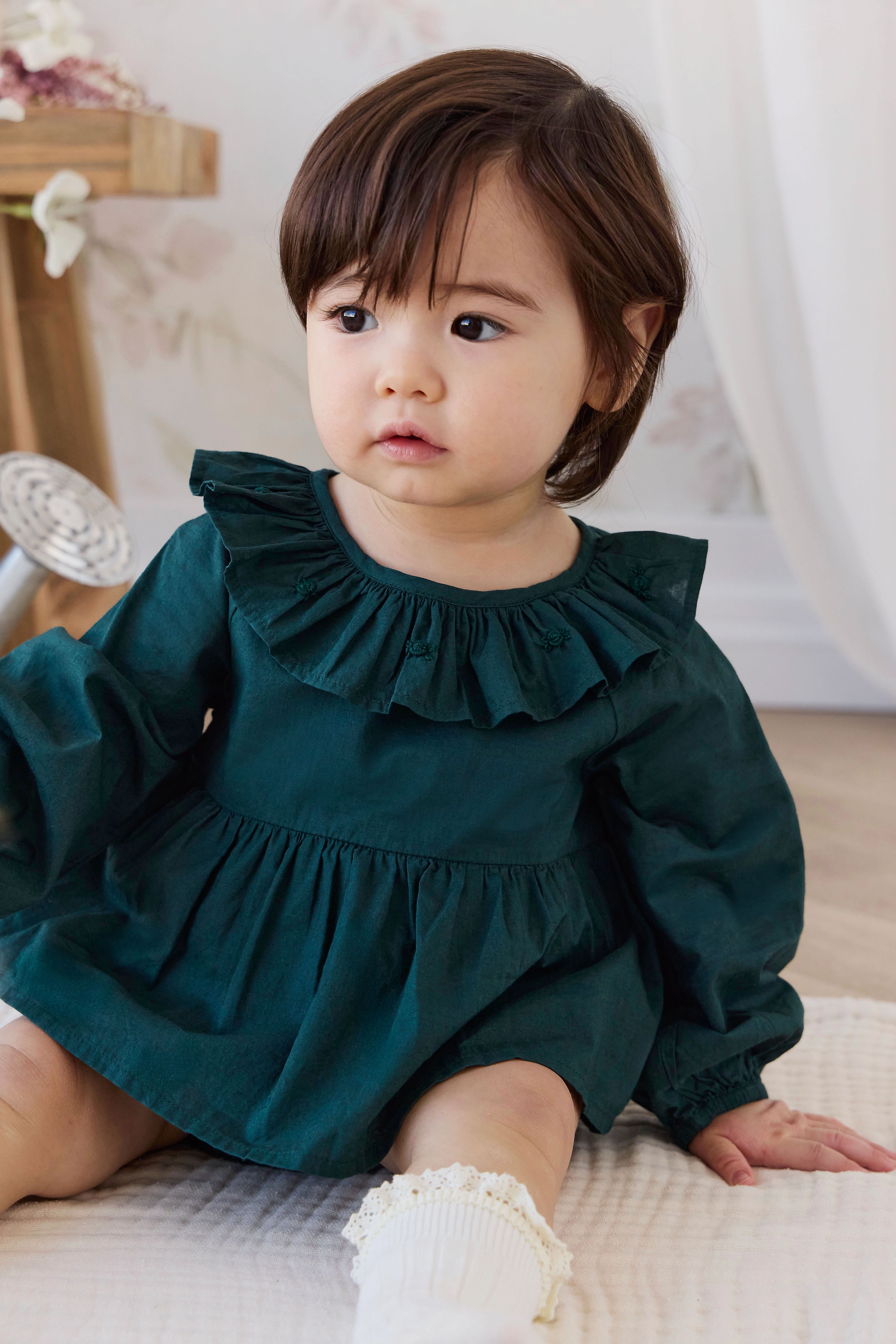 Hartlen Playsuit (Deep Fern)