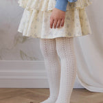 Mia Tights (Parchment)