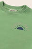 Soft Fleece Print Sweatshirt (Green)