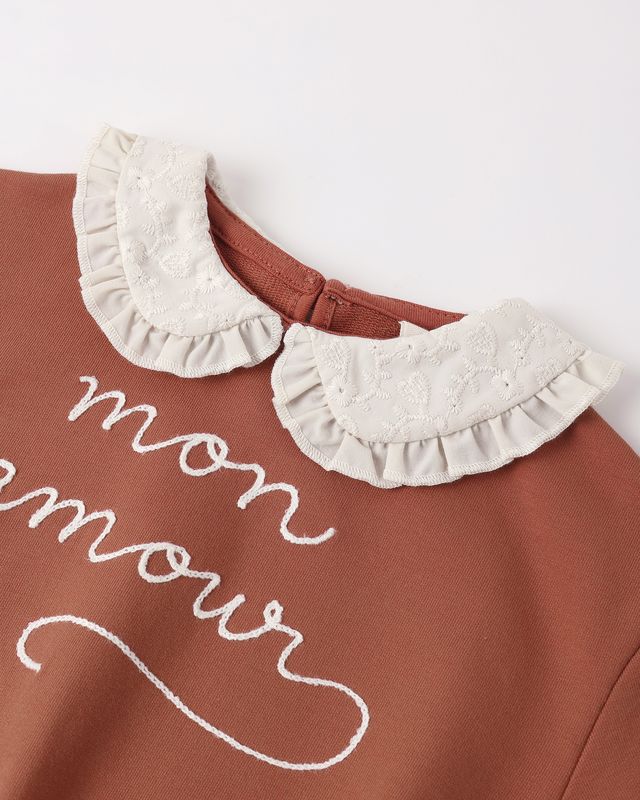 Collared Sweatshirt (Mon Amour)