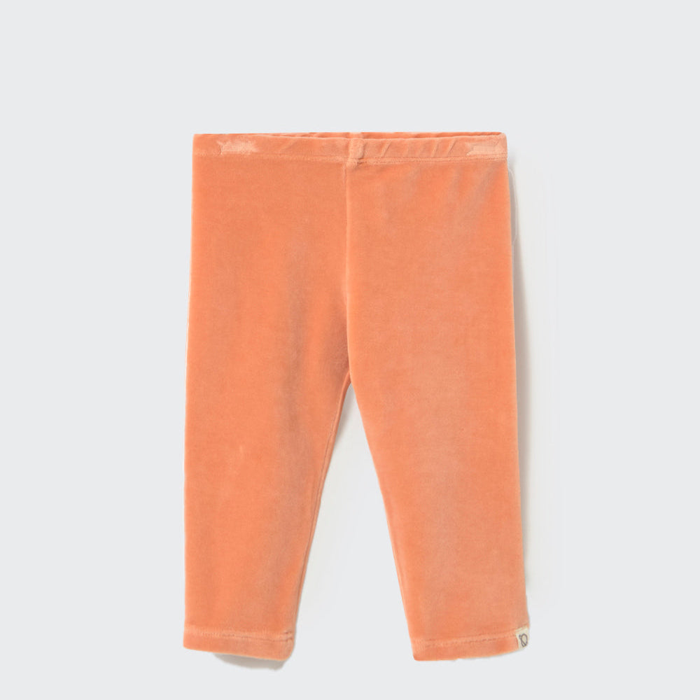 Velour Baby Leggings (Petal)