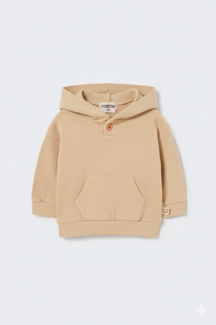 Baby Hoodie (Stone)