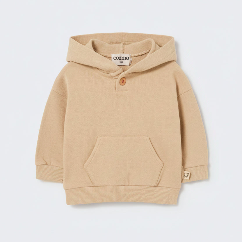 Baby Hoodie (Stone)
