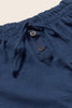 Soft Slub Cotton Shorts (Navy)
