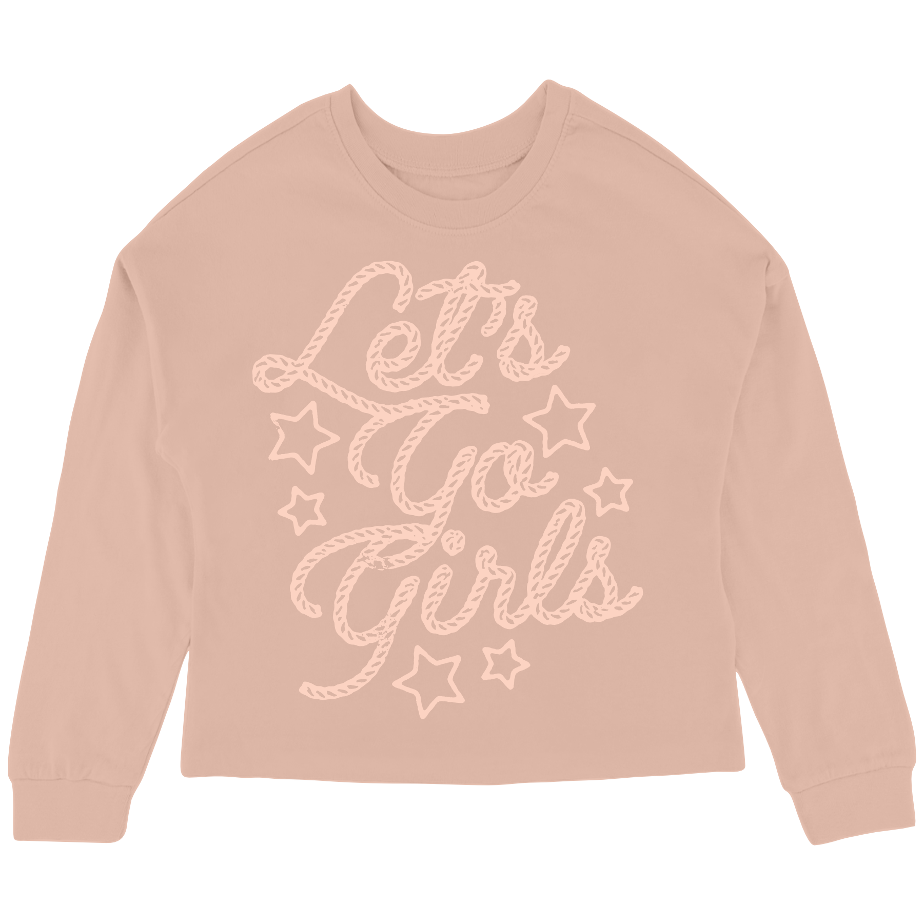 Let's Go Girls Oversized Longsleeve Tee