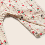 Slub Fruit Poplin Jumpsuit (Ivory)