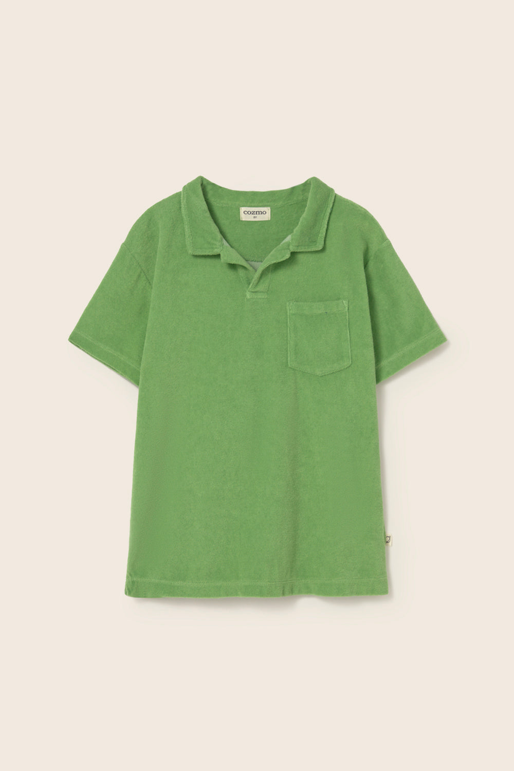Soft Terry Cloth T-Shirt (Green)