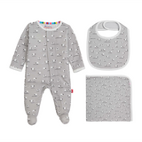 Baa Baa Baby Modal Gift Set (Grey)
