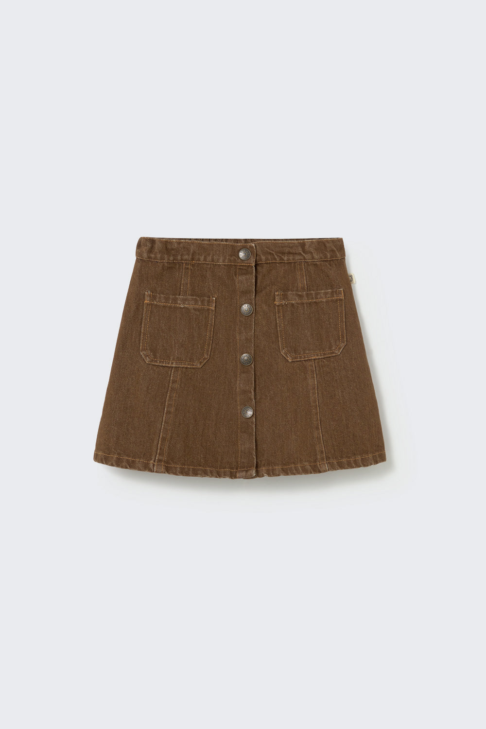 Denim Skirt (Anthracite)