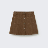 Denim Skirt (Anthracite)