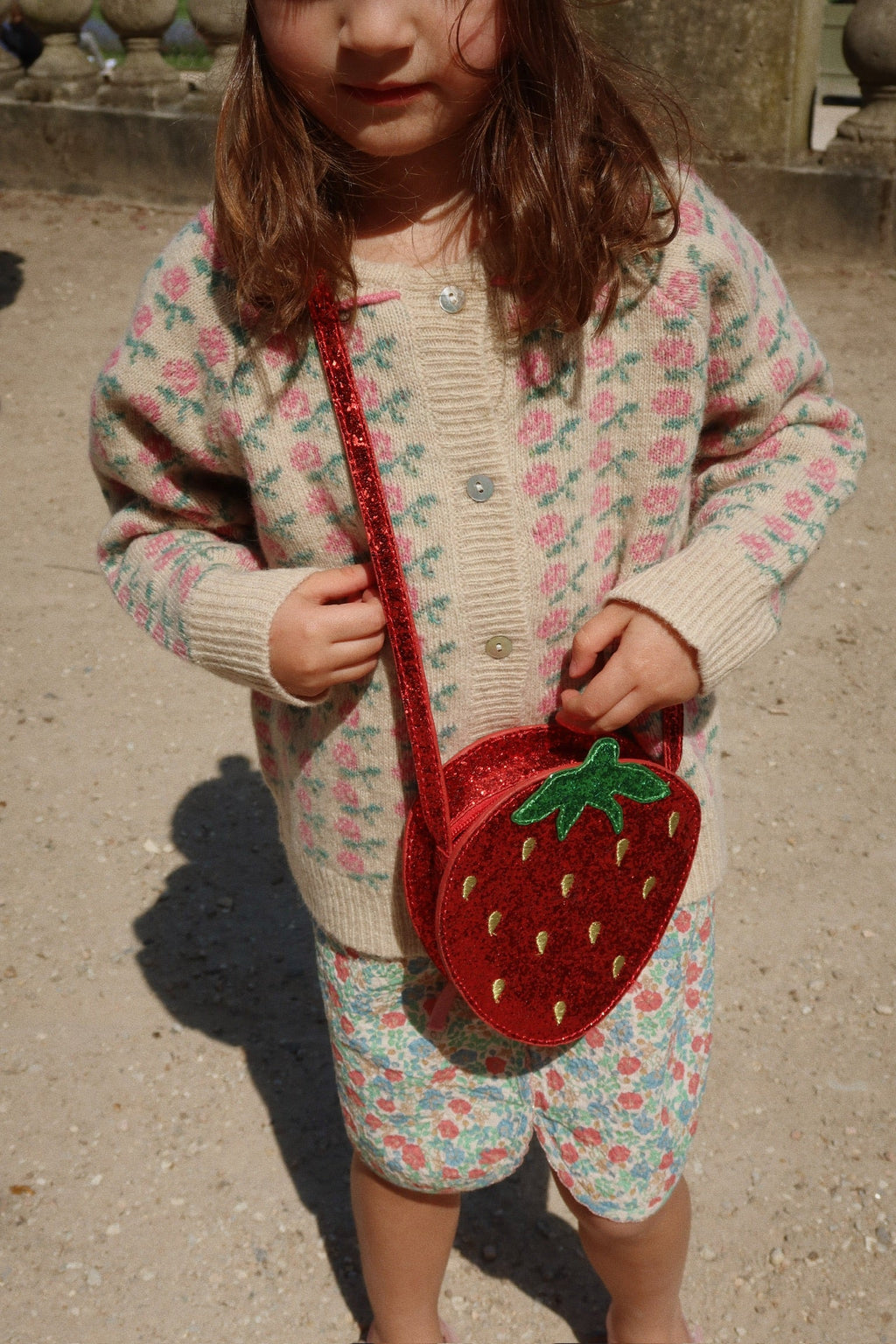 Tut Strawberry Shoulder Bag (Barbados Cherry)