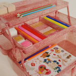 Creative Art Caddy (Glitter Rose)