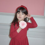 Juliette Bow Headband (Rio Red)