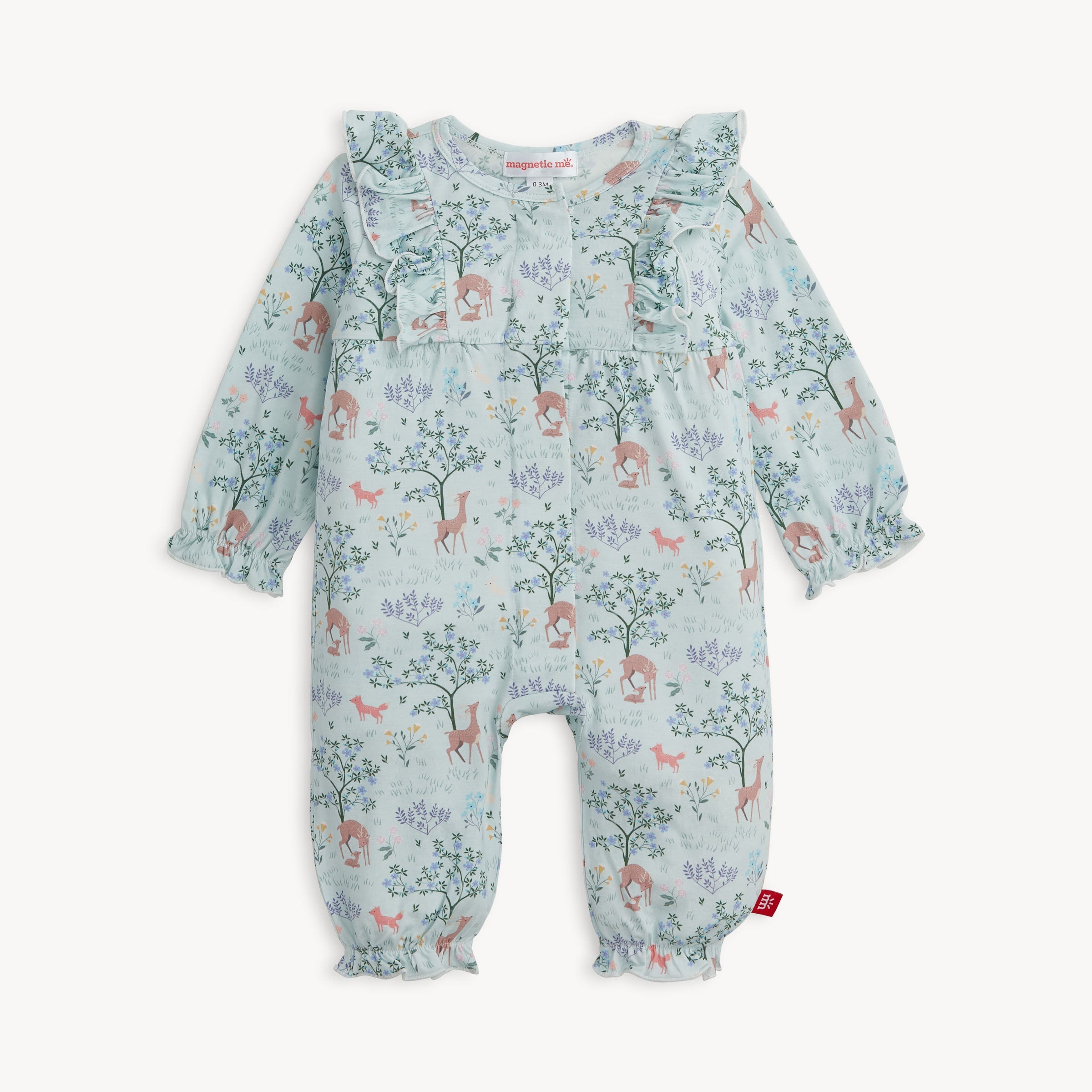 Magnetic Modal Ruffle Romper (Love You Deerly)