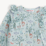 Magnetic Modal Ruffle Romper (Love You Deerly)