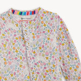 Magnetic Ruffle Footie (Bunny Blossom)