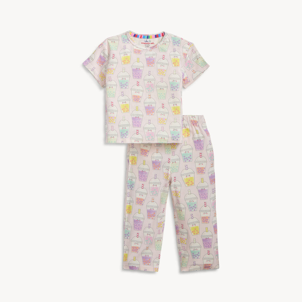 Magnetic Short Sleeve Pajamas (Boba Beau-Tea)