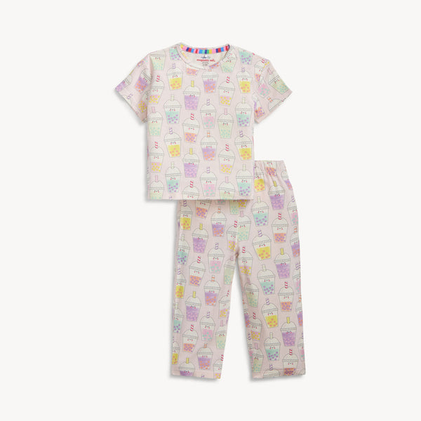 Magnetic Short Sleeve Pajamas (Boba Beau-Tea)