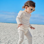 Magnetic Ruffle Long Sleeve Pajamas (Heart & Bow)