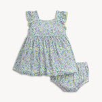 Ruffle Sleeve Baby Dress with Bloomer (Lavinia)