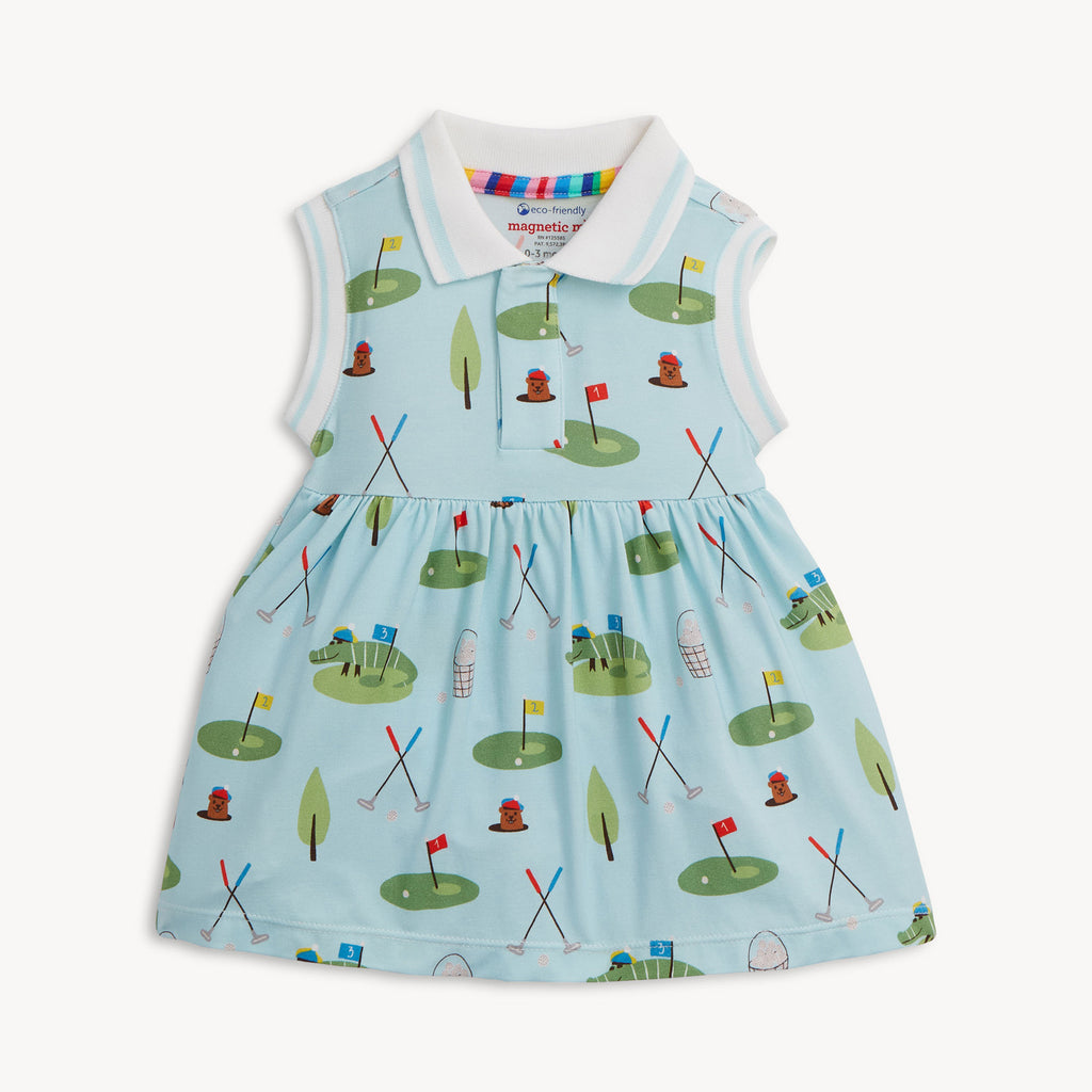 Magnetic Bodysuit Collar Dress (Gopher It)