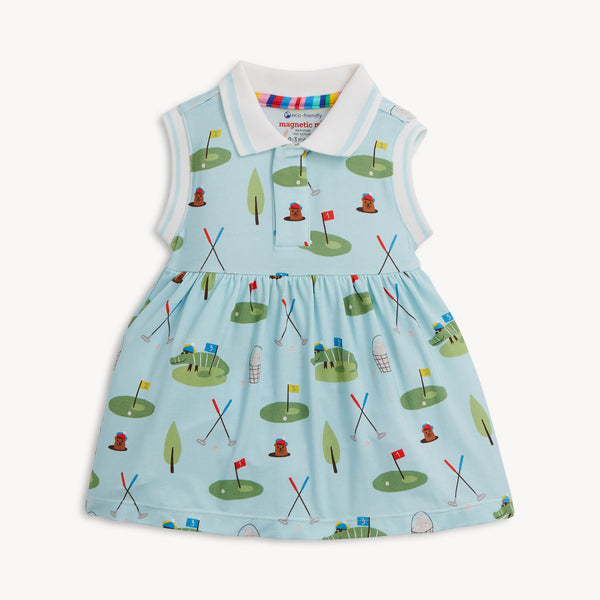 Magnetic Bodysuit Collar Dress (Gopher It)