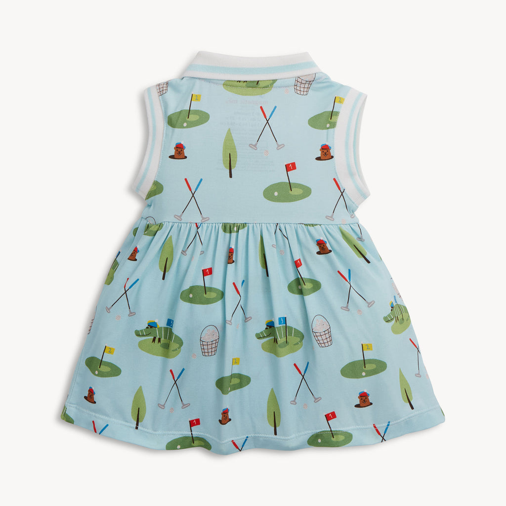Magnetic Bodysuit Collar Dress (Gopher It)