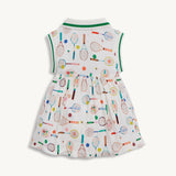 Magnetic Bodysuit Collar Dress (Love All)